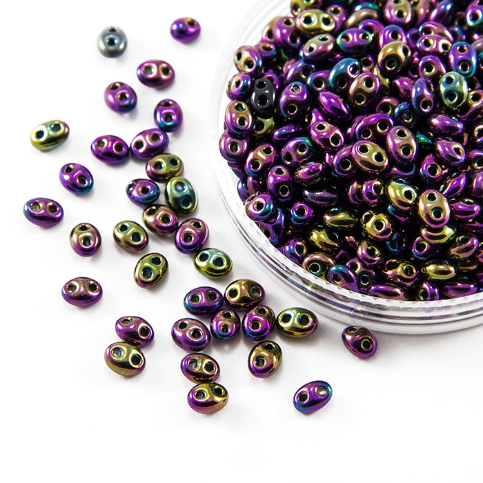 Koraliki Preciosa Twin