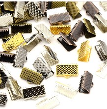 Końcówki Zaciskowe do Wstążek i Sznurków