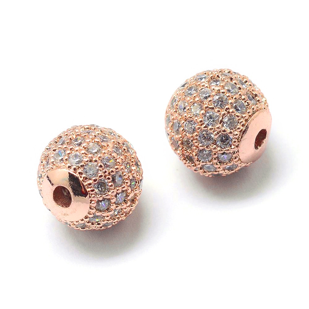 Koraliki z Cyrkoniami