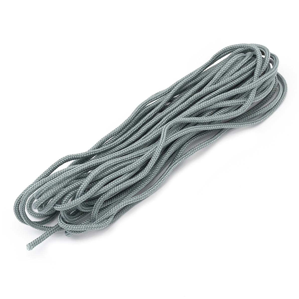 Sznurek Paracord Poliester i Spandex 2mm, 16 warstw, Kolor: Szary, 5m (13WB24394)