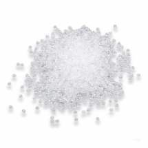 Koraliki Akrylowe, Biconus, Przezroczyste, Fasetowane, 4x4mm, otwór 1.5mm, około 800szt/25g (13WB29534)