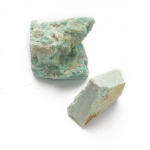 Naturalny Amazonit, Nieobrobione Bryłki, bez otworów, 33-44x27-36x15-28mm, około 3~8szt/100g (13WB18238)