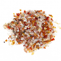 Naturalny Czerwony Agat/Serdolik, Barwiony Okruchy, 2-8x2-4mm, bez Otworu, około 800szt/50g (13WB17933)