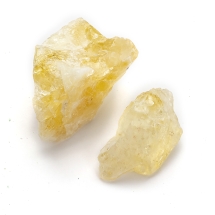 Naturalny Cytryn, Nieobrobione Bryłki bez Otworu, 30-46x22-29x14-26mm, około 4-10szt/100g (13WB18027)