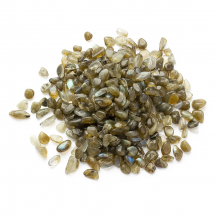 Naturalny Labradoryt, Okruchy bez otworów, 8-21x7-10x4-6mm, około 140-150szt/100g (13WB21566)