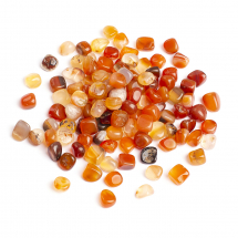 Naturalny Czerwony Agat/Karneol, Okruchy, Nieobrobiony, Bez otworów, 5~19mm, około 140szt/100g (13WB29164)
