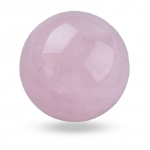 Naturalny Różowy Kwarc, Okrągłe, 17.5-18mm, bez otworu, 1szt (13WB26317)