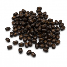 Koraliki Naturalne Drewniane, Barwione, 8x5-6mm, Owalny, Kolor: Brązowy, około 550szt/50g (13WB20783)