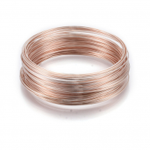 Drut Pamięciowy, do Bransoletek, do Rękodzieła i Biżuterii, Stalowy, Różowe Złoto, 60x0.6mm, 100żeberek (13WB22582)