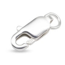 Срібло 925 Застібка Карабін-Лобстер, 14мм, (13WB21577)
