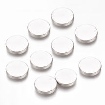 Магніти Круглі Міцні для Офісу, Холодильника, Рукоділля, 10х1.5мм, (13WB29106)