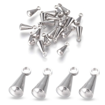 Підвіска Обважнювач для Ланцюжків, Намиста і Намист, Нержавіюча Сталь, 9.8х4мм, Отвір 1.6мм, (13WB29697)