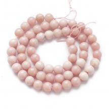 Koraliki Naturalny Różowy Opal, Kulki, 6mm, około 55szt/36.5cm/sznur (13WB30130)