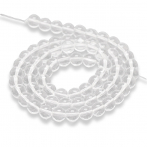 Koraliki Szklane, Imitacja Austriackiego Kryształu, Klasa AA, Bezbarwne, 10mm, około 38szt/38cm/nic (13WB30689)