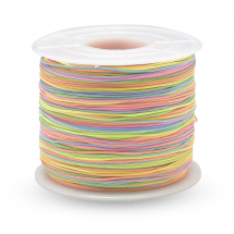 Sznurek Poliester, do Tworzenia Biżuterii, Mix, 0.5-0.6mm, 120m/spula (13WB30550)