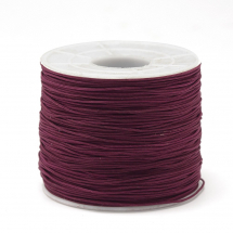 Шнур Поліестер Темно-Червоний, 0.5-0.6мм, 120м/котушка, (13WB30552)