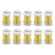 Drut Miedziany, Kolor: Złoty, Grubość 0.3mm, 10m/spulka, 10 szpul/opakowanie (13WB30671)