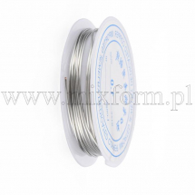 Мідна Дріт, Платина, 1мм, близько 1.8м/котушка, (13WB30675)
