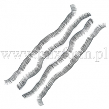 Rzęsy do Zabawek, Lalek, Włókno, Czarne, 195x10mm, 4szt (13WB30413)