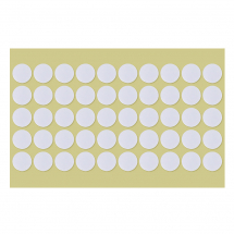 Naklejki Dwustronne na Knoty, Naklejki do Mocowania Knotów do Świec, 1x0.1cm, 50szt (13WB30612)