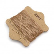 Sznurek Woskowany Nylon do Plecenia, Makramy i Biżuterii, Camel, 0.65mm, 20m (13WB30991)