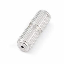 Срібло 925 Родоване Застібка Гвинтова Колонка, 15х5мм, (13WB30973)