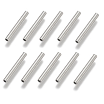 Koraliki Rurki, Stal Nierdzewna, 20x3mm, Otwór 2mm, 10szt (13WB31146)