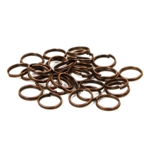 Ogniwka Podwójne Żelazne 8х1.4mm Kolor: Miedź 340szt/50g/opakowanie (5WB4936)