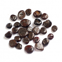 Naturalny Granat, Kamień Szlifowany, 12-20 mm, bez Otworu, około 20-22 szt/100 g (13WB31543)