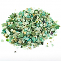 Naturalny Kamień Amazonit, Okruszki, Bez Otworu, 2~8x2~4mm, 500 g~8000 szt (13WB31885)