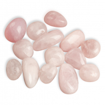 Kamień Naturalny Różowy Kwarc, Okruch Gładki, bez Otworu, 17-27x13-20mm, około 18szt/100g (13WB32091)