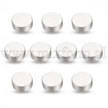 Магніти Круглі Міцні для Офісу, Холодильника, Рукоділля, 8х2.5мм, (13WB31385)