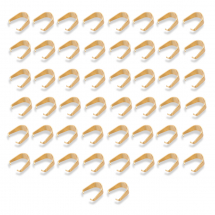 Тримачі для Підвісок, Кулонів Нержавіюча Сталь, Покриття Золото 18К, 7х6.5х3мм, Пін 0.5мм (13WB31470)