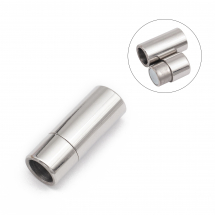 Zapięcie Magnetyczne, Stal Nierdzewna, Kolumna, 12x7mm, Otwór: 5mm, 1szt (13WB31534).