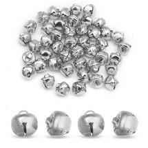 Кулони Підвіски Залізні Дзвіночки, Платина, 13х12.5х12.5мм, Отвір 4.5х3мм, (13WB31636)