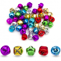Zawieszki Charms Dzwoneczki Żelazne, do Rękodzieła i Biżuterii, Mix, 12mm, 50 szt (13WB31645)