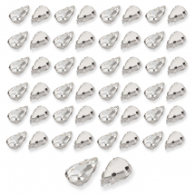 Dżety do Przyszywania, Szklane, Bezbarwne, Kropla, Baza Mosiądz, 12.5x8mm, 50 szt (13WB31779)