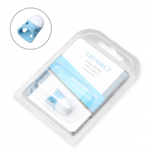 Naparstek Silikonowy, Ochrona Palców, Jasnoniebieski, 23x12mm, 1szt (13WB31634)