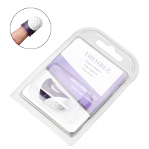 Наперсток Силіконовий для Захисту Пальців, Бузковий, 27х18мм, (13WB31635)