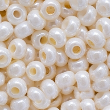 Koraliki 46113 Czeski Preciosa 10/0, Perłowy S, Beżowy, Okrągły 50 g (2WB10216)