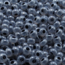 Koraliki Preciosa 33119/37149/10, AL Alabastrowe, Szare, Okrągłe, 50g (3WB3723)