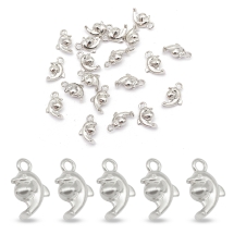 Zawieszka Stop Metalowy 14x10x5mm. Otwór 2mm Kolor: Antyczne Srebro 20szt (5WB4849)