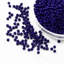 Koraliki Preciosa 31119/33070/10, Naturalne Nieprzezroczyste NO, Niebieskie, Okrągłe, 50g (13WB16213)