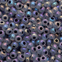 Koraliki Preciosa 33119/57549/10, OL Nieprzezroczyste z Połyskiem, Szare, Okrągłe, 50g (3WB4325)