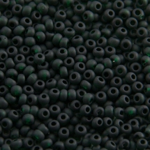 Koraliki Preciosa 33139/50150/10, Przezroczyste, Zielone Matowe, Okrągłe, 50g (13WB10878)