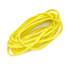 Sznurek Paracord Poliester i Spandex 4-5mm Kolor: Żółty 5m (14WB9926)