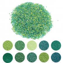 Бісер Китайський 12/0, Круглий, Мікс, (13WB33020)