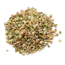 Naturalny Unakit, Okruchy, bez otworu, 2-8x2-4mm, 500g~8000szt (13WB32826)