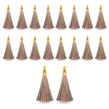 Підвіски Китички Поліестерові для Рукоділля та Прикрас, Мікс, 8-9см, (13WB32974)