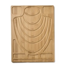 Дошка Планшет для Дизайну та Складання Намиста 5 розмірів, Бамбук, 38х29х1.05см, (13WB33335)